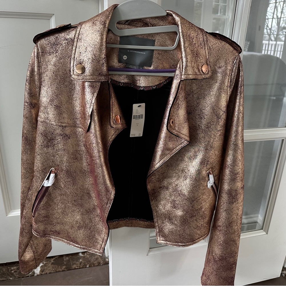 Metallic Bronze Women’s Jacket